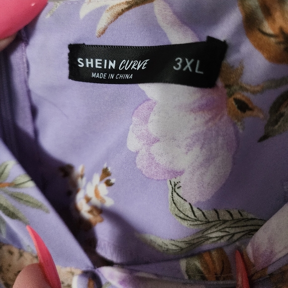 Plus size Maxi dress Shein 3X - Picture 2 of 4